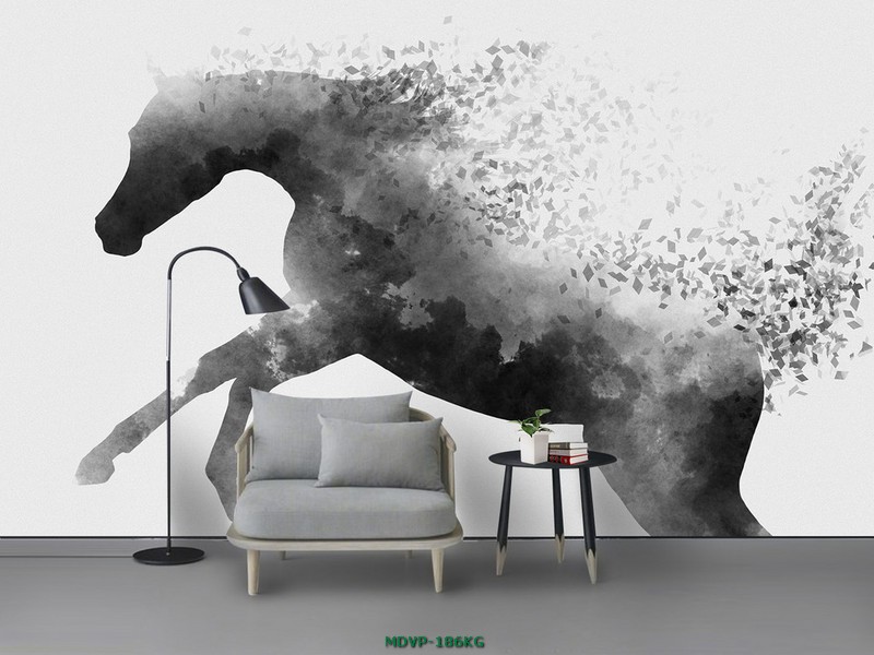 Tranh ngựa cách điệu